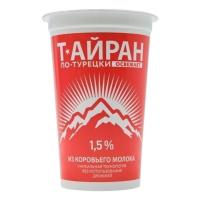 НАПИТОК К/МОЛ ТАЙРАН ПО ТУРЕЦКИ С СОЛЬЮ 1.5% 220Г ПС БЗМЖ/М