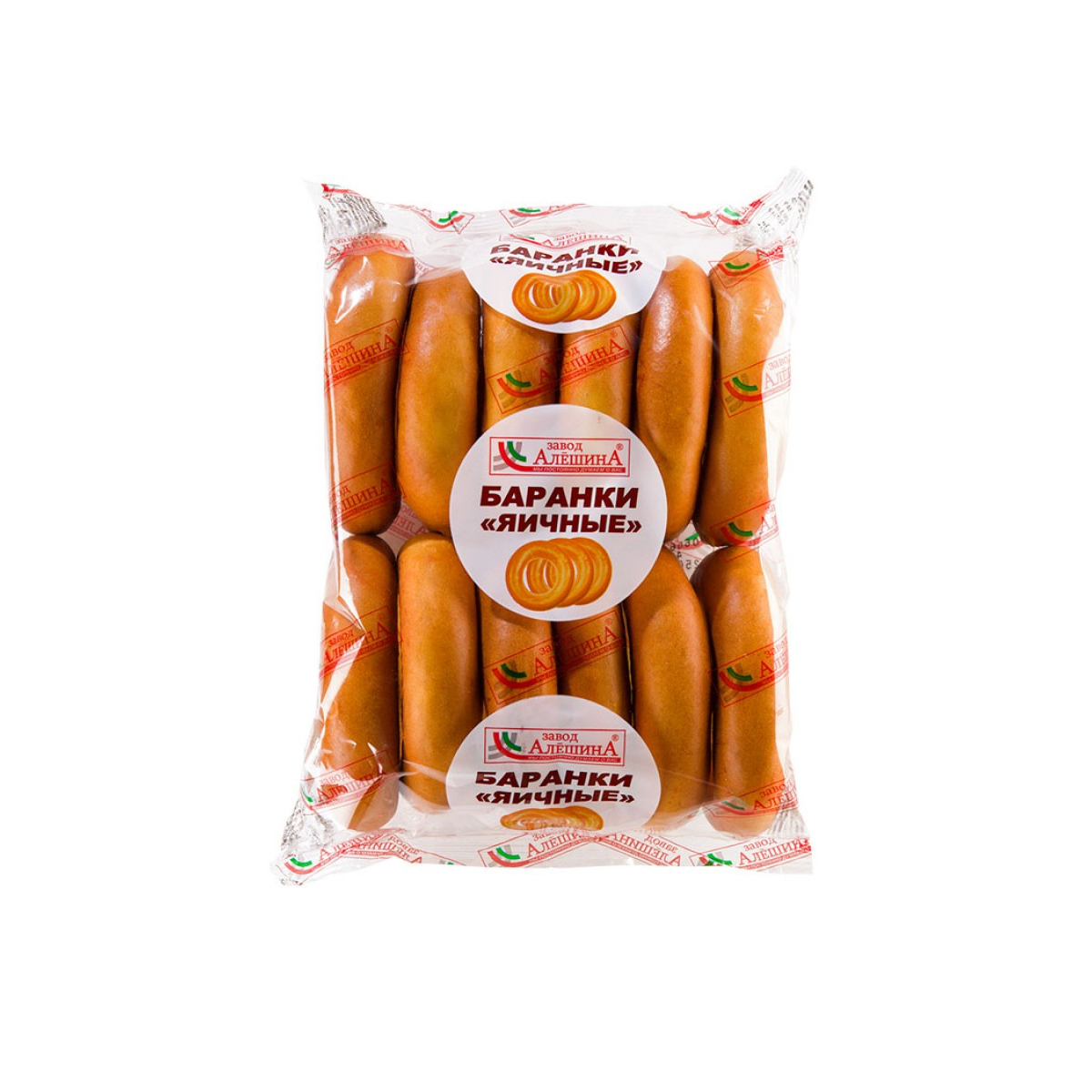 Баранки яичные Завод Алешина 450г п/п Россия