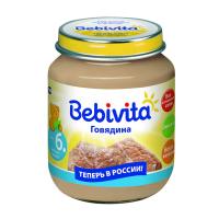 ПЮРЕ БЕБИВИТА 100Г СБ ГОВЯДИНА
