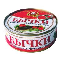 БЫЧКИ ОБЖАР В ТОМАТ СОУСЕ 240Г ЖБ ПРОЛИВ/М