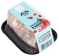СЫР КЮР ДЮ НОРД БЮШ МЯГКИЙ ИЗ КОРОВЬЕГО МОЛОКА В КЛЮКВЕ 130Г КК/М
