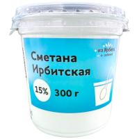СМЕТАНА 15% 300Г ПБ ИРБИТ БЗМЖ/М