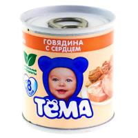 ПЮРЕ ТЕМА 90Г ЖБ ГОВЯДИНА С СЕРДЦЕМ