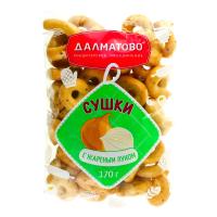 СУШКИ ДАЛМАТОВО ПИКАНТНАЯ КОЛЛЕКЦИЯ С ЖАР ЛУКОМ 170Г ПП