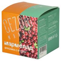 МАРМЕЛАД СЕЗОНЫ БРУСНИКА С ЯГЕЛЕМ 120Г КК