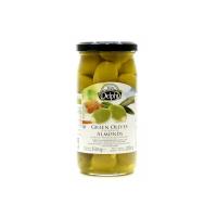 ОЛИВКИ ДЕЛЬФЫ 350Г СБ ФАРШИРОВАННЫЕ МИНДАЛЕМ/М