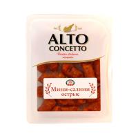 КОЛБАСКИ МИНИ САЛЯМИ ОСТРЫЕ СВ 150Г АЛЬТО КОНЧЕТТО