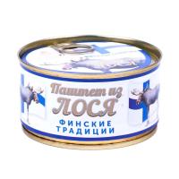 ПАШТЕТ ДЕЛИКАТЕС ДИЧЬ ИЗ ЛОСЯ 200Г ЖБ ФИНСКИЕ ТРАДИЦИИ/М