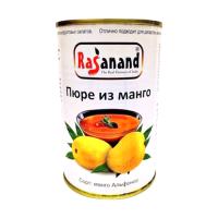 ПЮРЕ РУСДЕЛИ ИЗ МАНГО Б/САХАРА АЛЬФОНСО МАНГО ПУЛП 450Г ЖБ/М