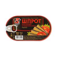 ШПРОТ КОПЧЕНЫЙ В Т/С ХАНСА (ТУШКИ) 175Г КЛЮЧ ЖБ/М
