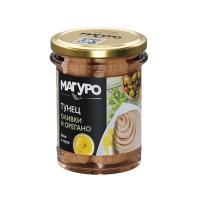 ТУНЕЦ ФИЛЕ ПОЛОСАТЫЙ В СОУСЕ ОЛИВКИ-ОРЕГАНО С МАСЛОМ МАГУРО 200Г СБ/М