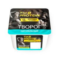 ТВОРОГ РОСТАГРОЭКСПОРТ ТЫ+ПРОТЕИН НАТУРАЛЬНЫЙ БЗМЖ 2% 130Г ПБ/М