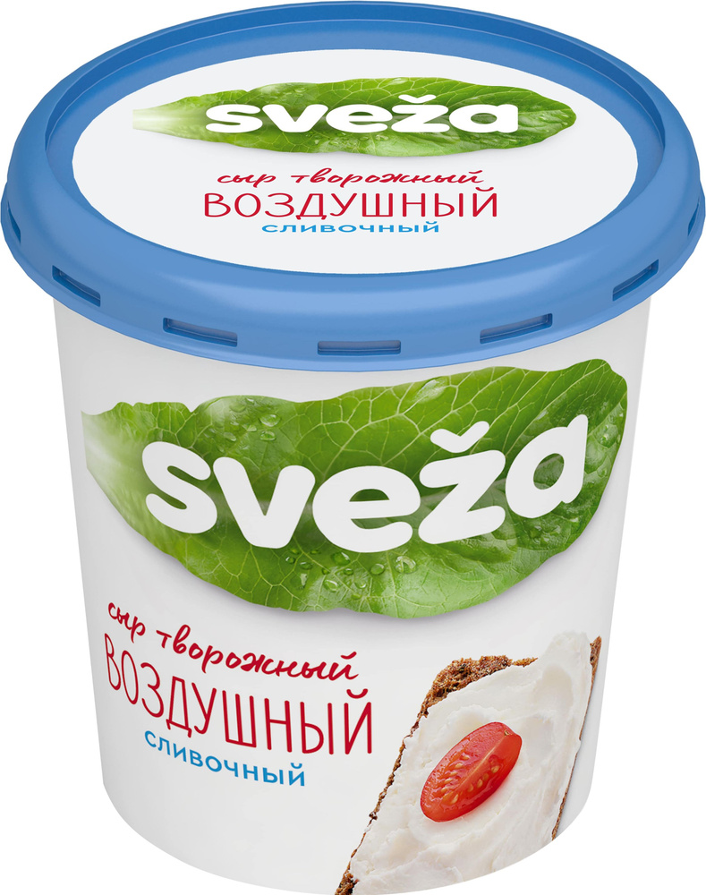 Сыр творожный свежа 60% 150г воздушный сливочный