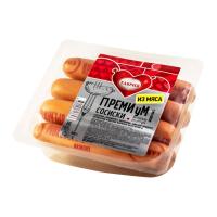 СОСИСКИ ПРЕМИУМ С МОЛОКОМ 450Г ТАВРИЯ