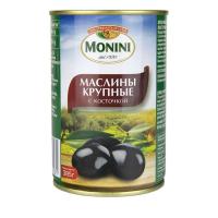 МАСЛИНЫ КРУПНЫЕ С КОСТОЧКОЙ МОНИНИ 385Г ЖБ