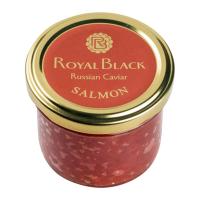 ИКРА ЛОСОСЕВАЯ ЗЕРНИСТАЯ КЕТА 230Г СБ СОЛЕНАЯ РОЯЛ БЛЭК/М