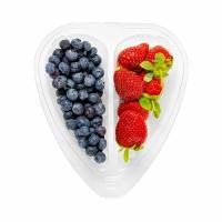 Ягодный микс голубика клубника 200г сердце Ливан