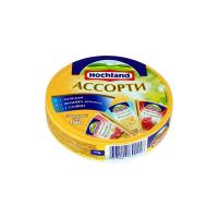 СЫР ХОХЛАНД ПЛАВЛЕН 140Г КРУГ 55% АССОРТИ СИНЕЕ БЗМЖ/М