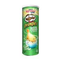 _ЧИПСЫ ПРИНГЛС 165Г СО ВКУСОМ СМЕТАНЫ И ЛУКА