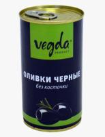 ОЛИВКИ ЧЕРНЫЕ ВЕГДА ПРОДУКТ ОТБОРНЫЕ БЕЗ КОСТОЧКИ 370МЛ ЖБ