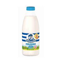 Молоко Простоквашино пастеризованное 2.5% 930мл п/б Россия