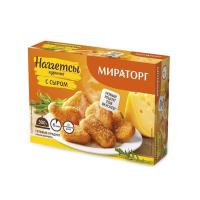 БЛЮДО МИРАТОРГ ЗАМОР 300Г КК НАГГЕТСЫ КУРИНЫЕ С СЫРОМ