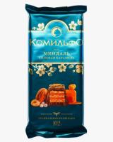 ШОКОЛАД КОМИЛЬФО 102Г МИНДАЛЬ СОЛЕНАЯ КАРАМЕЛЬ