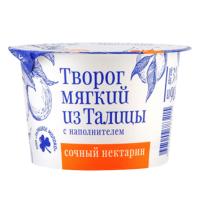 ТВОРОГ МЯГКИЙ НЕКТАРИН ТАЛИЦКИЙ 3% 90Г ПСТ БЗМЖ/М