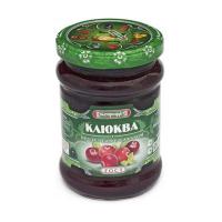 КЛЮКВА ЭКОПРОДУКТ ПРОТЕРТАЯ С САХАРОМ 320Г СБ/М