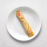 Блины с семгой и сыром