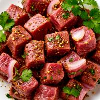 ШАШЛЫК ИЗ БАРАНИНЫ ПО - КАВКАЗСКИ П/Ф ГАСТРОНОМИЯ