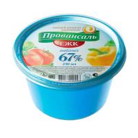 МАЙОНЕЗ ЕЖК ПРОВАНСАЛЬ 67% 250МЛ ПВХ/М