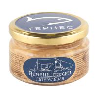 ПЕЧЕНЬ ТРЕСКИ ТЕРНЕС АТЛАНТ НАТУРАЛЬНАЯ 200Г СБ/М