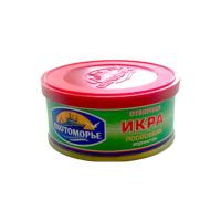 ИКРА ЗЕРНИСТАЯ ЛОСОСЕВАЯ БАНОЧНАЯ ОХОТОМОРЬЕ КЕТА 110Г ЖБ/М