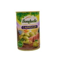 ОЛИВКИ БОНДЮЭЛЬ 314МЛ ЖБ ФАРШИРОВАННЫЕ АНЧОУСОМ