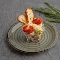 САЛАТ ЦЕЗАРЬ С КУРИЦЕЙ 60 Г ГАСТРОНОМИЯ