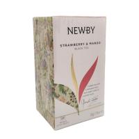 ЧАЙ НЬЮБИ КЛУБНИКА МАНГО 25П*2Г СЯ