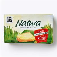МАСЛО НАТУРА СЛИВОЧНОЕ 82% 160Г /М