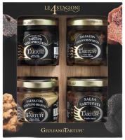 _СОУСЫ НАБОР ДЖУЛИАНО ТАРТЮФИ 4 СЕЗОНА 4 СОУСА 320Г ПУ