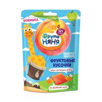 СНЭКИ ФРУТОНЯНЯ 53Г ФРУКТОВЫЕ КУСОЧКИ ИЗ ЯБЛОК И ПЕРСИКОВ