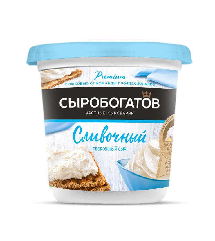 Сыр сыробогатов творож 140г 55% сливочный