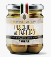 ПЕРСИКИ САВИНИ ТАРТУФИ МИНИ ЧЕРНЫЙ ТРЮФЕЛЬ 175Г СБ