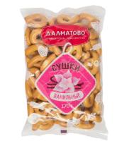 СУШКИ ДАЛМАТОВО ВАНИЛЬНЫЕ 170Г ПП