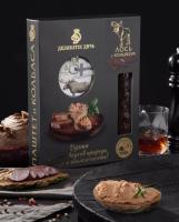 ПОДАРОЧНЫЙ НАБОР ДУЭТ СЕВЕРНЫЙ ЛОСЬ С ПАШТЕТОМ 420Г ДЕЛИКАТЕС ДИЧЬ