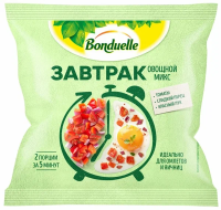 Бондюэль завтрак овощной микс с кабачком замор 200г пп