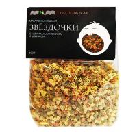 МАК ИЗД МК 400Г ПП МАКАРОНЫ ЗВЕЗДОЧКИ ТРИКОЛОР С ТОМАТОМ И ШПИНАТОМ