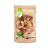 СМЕСЬ СЕМУШКА 150Г ПП ЖАРЕНЫХ ОРЕХОВ С ПЕКАНОМ И МАКАДАМИЕЙ