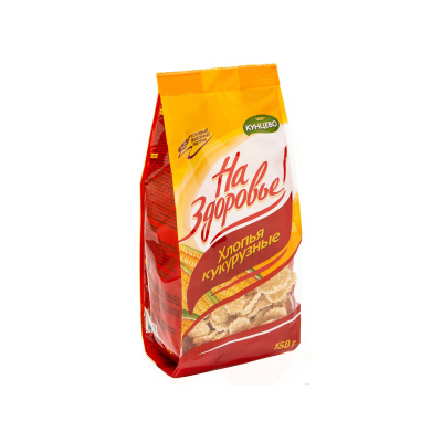 Завтрак Кунцево кукурузные хлопья глазированные 150г Россия