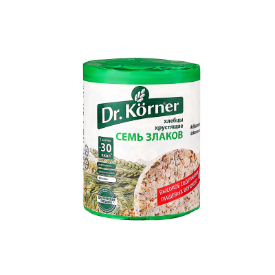 Хлебцы Доктор Корнер 7 злаков 100г Россия