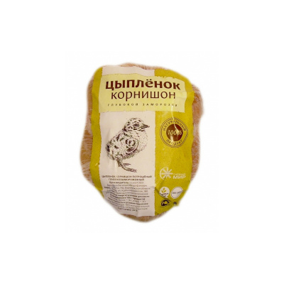 Кура цыпленок корнишон желтый замороженный 450г Россия